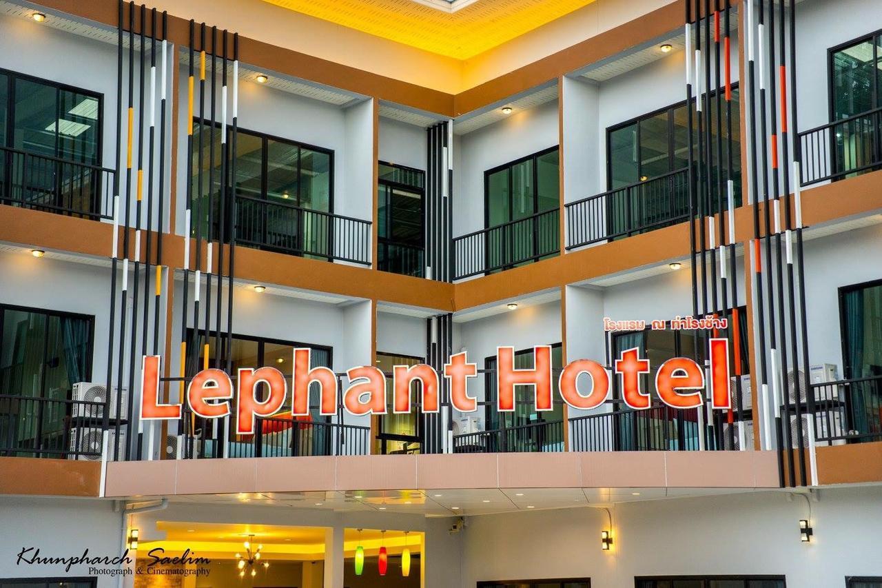 The Lephant Hotel Surat Thani Exterior foto