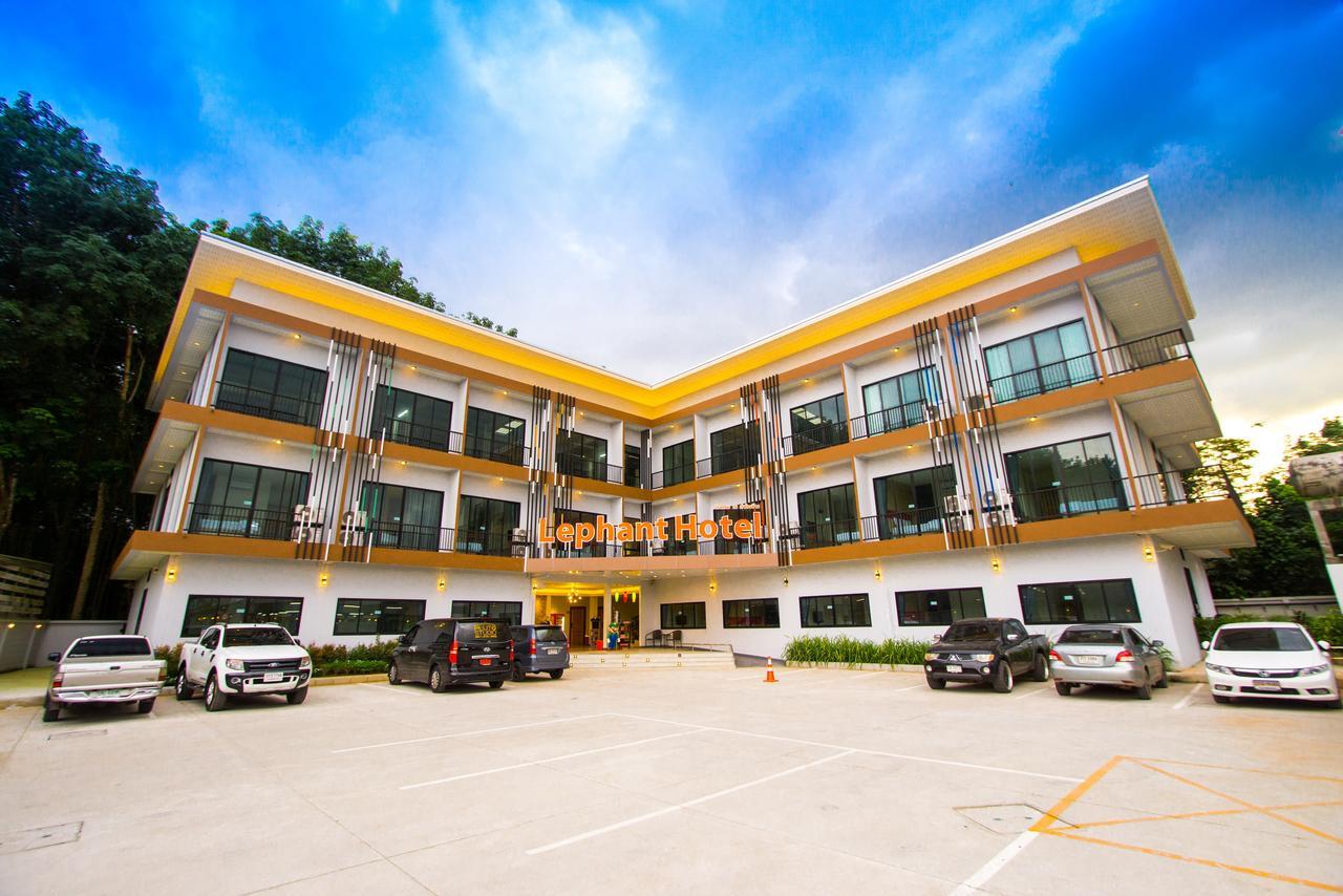 The Lephant Hotel Surat Thani Exterior foto